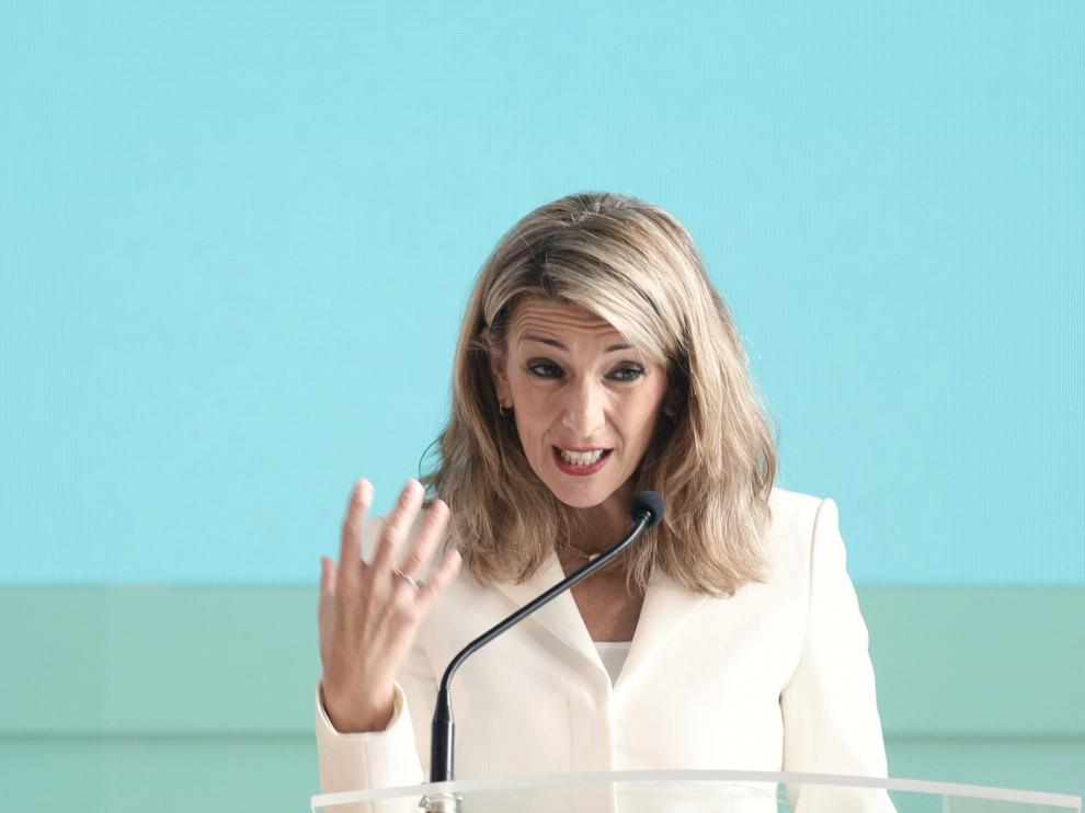 La vicepresidenta segunda y ministra de Trabajo y Economía Social, Yolanda Díaz.