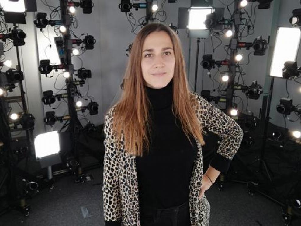 Irene Luzán, joven empresaria oscense
