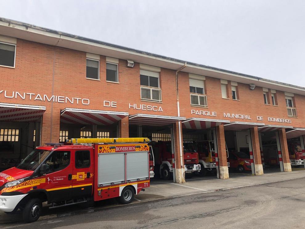 Parque de Bomberos de Huesca.