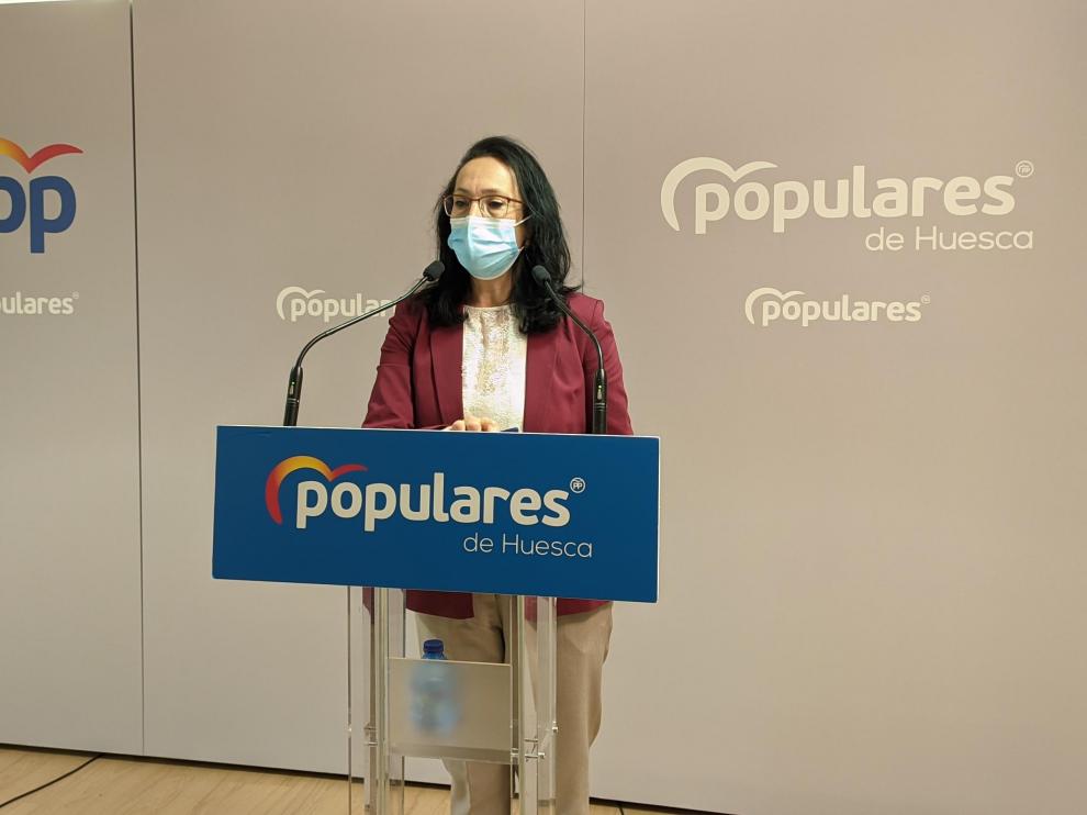 Antonia Alcalá, concejala del Partido Popular en Huesca