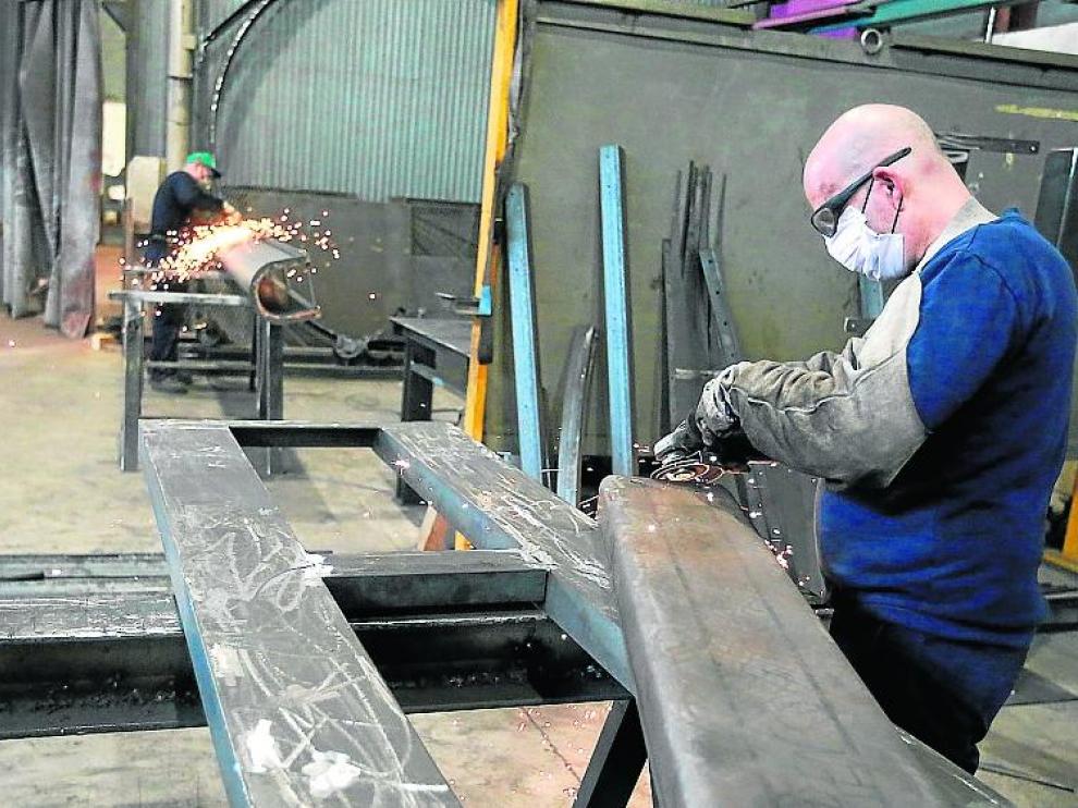 Foto de archivo de una empresa metalúrgica. La industria es uno de los sectores más afectados.