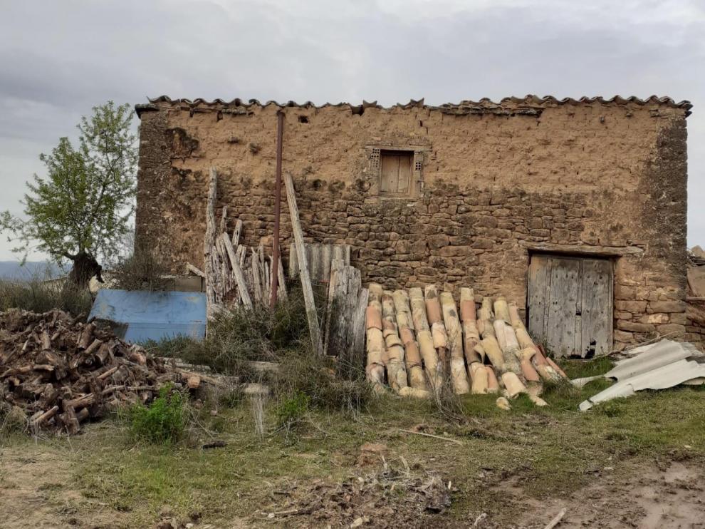 Una de las bordas a rehabilitar