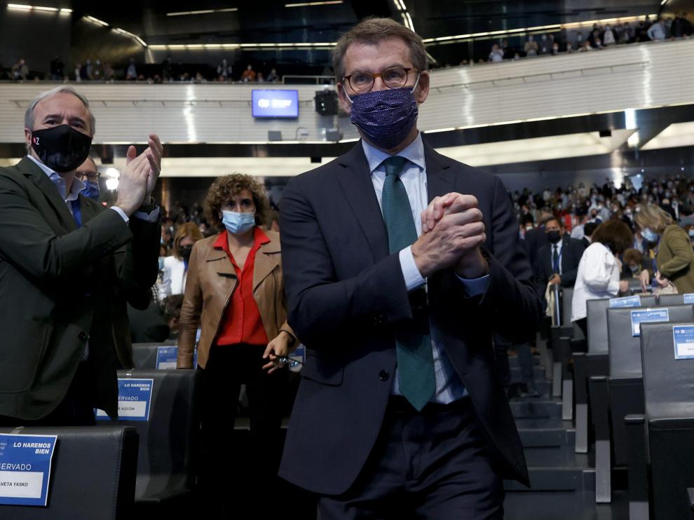 Alberto Núñez Feijóo en el XX Congreso Extraordinario del Partido Popular