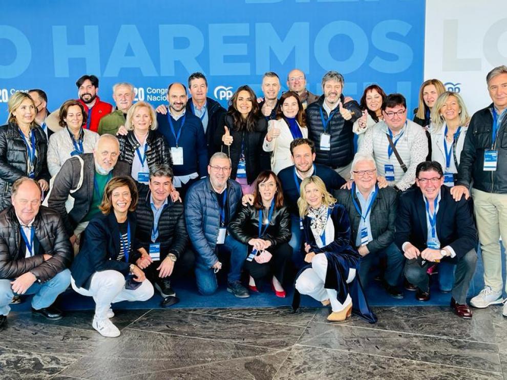Miembros del Partido Popular de la provincia de Huesca