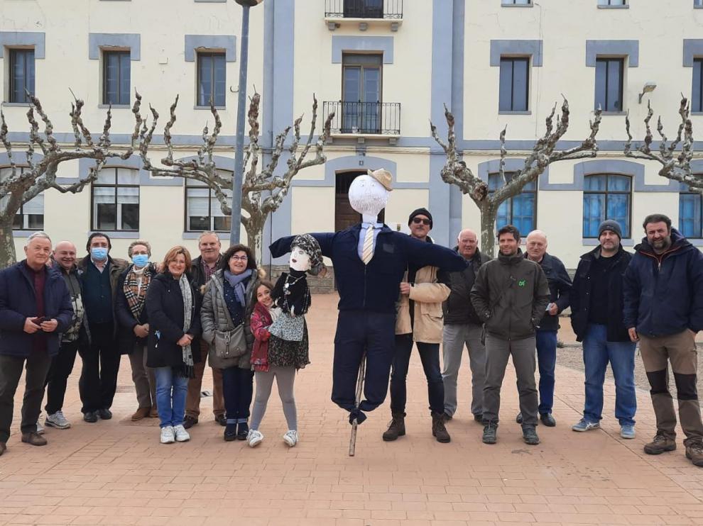 La Vieja Remolona acoge al Viejo Remolón en Alcubierre.