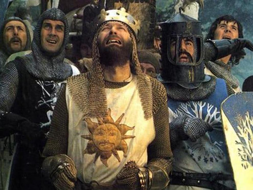 Fotograma de la segunda película de los Monty Python.