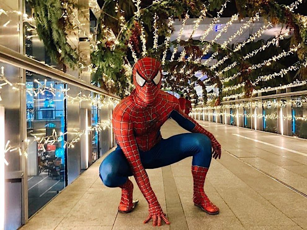 Una de las salas está tematizada como la casa de Spider-Man.