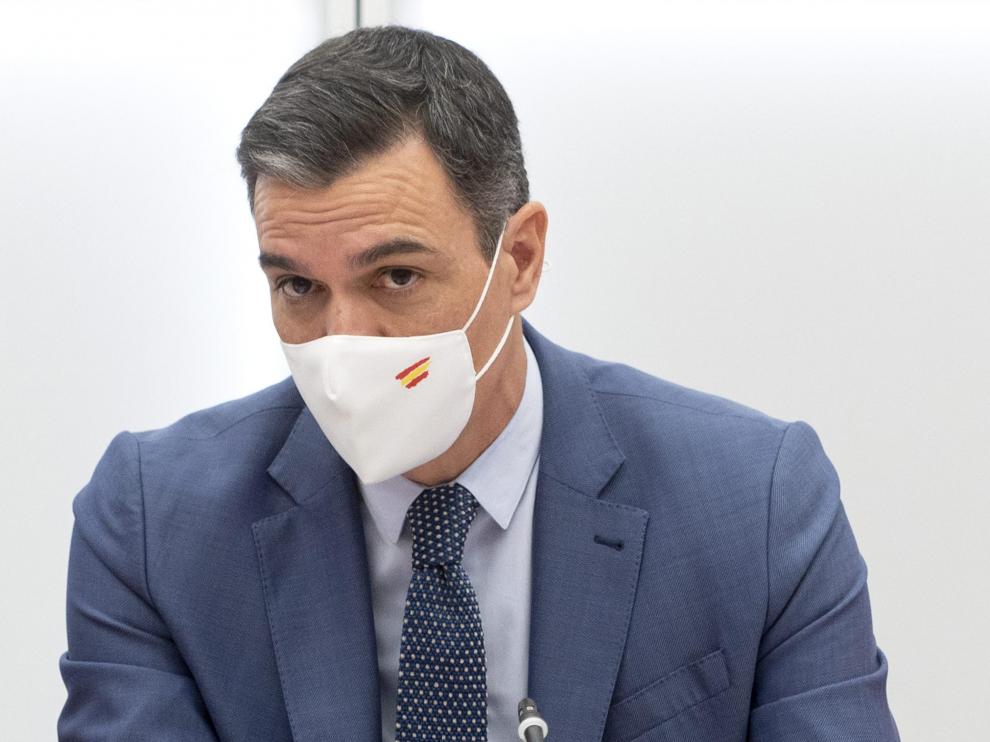 El presidente del Gobierno, en una reunión de la Ejecutiva Federal del PSOE, este lunes