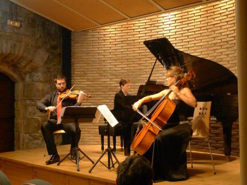 El Trío Salduie actuará el 3 de agosto en el Museo de Huesca.