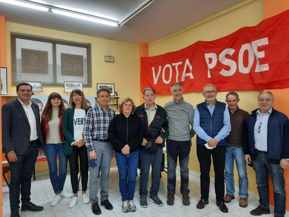 La nueva Asamblea del PSOE de Alto Gállego.