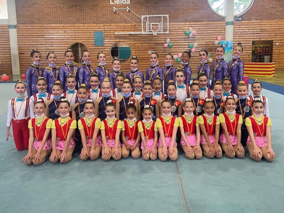 Equipos infantiles 8-10 y 10-12 de Club 90 y Club 2000.