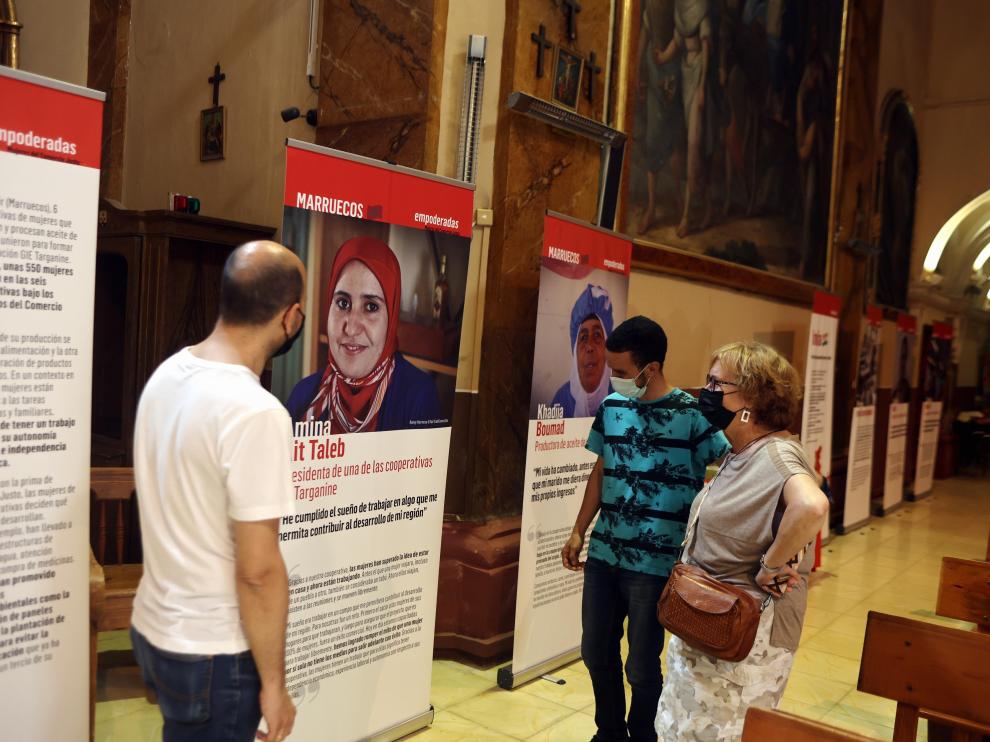 La exposición se inauguró este lunes