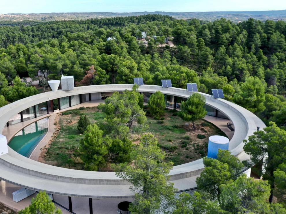 ‘Solo Houses’, en Cretas, ha acogido parte del rodaje.