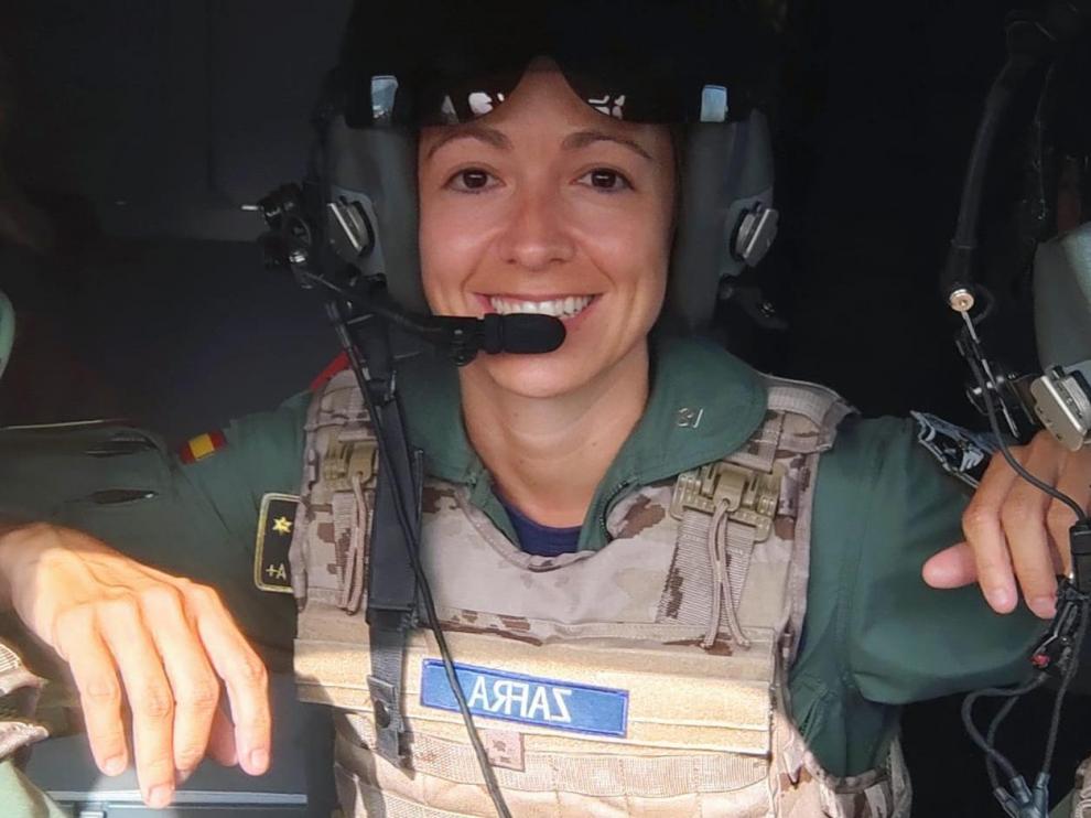 Capitán María Jesús Pérez de Zafra, única mujer en pilotar un Airbus A400m