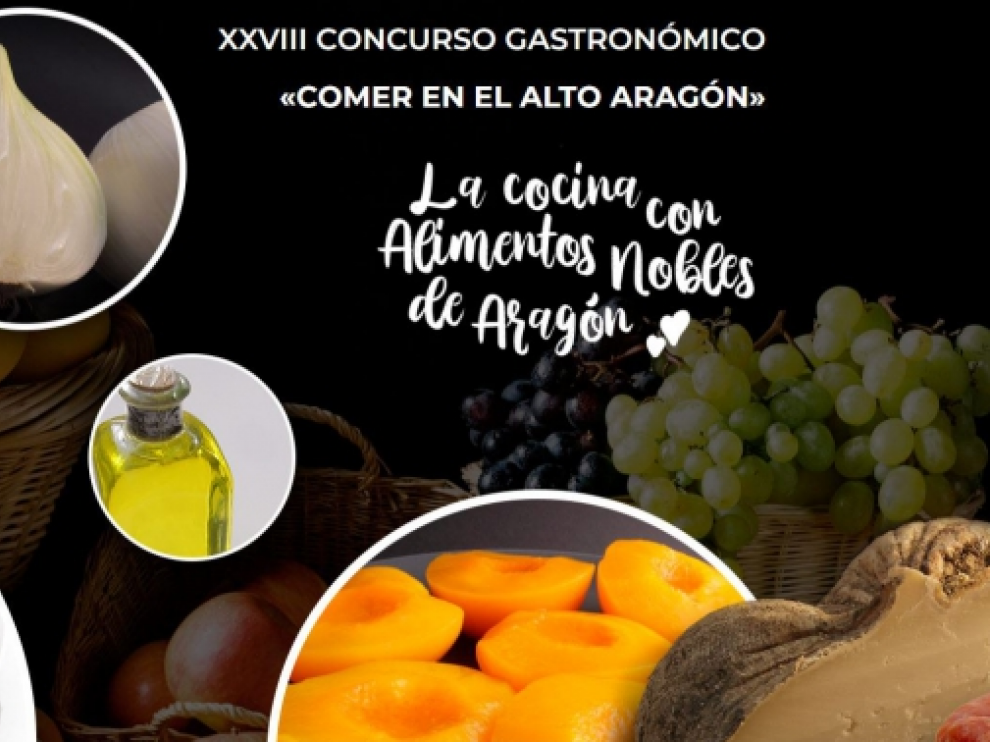 "La Cocina con Alimentos Nobles de Aragón" es la temática elegida en el concurso de 2022.