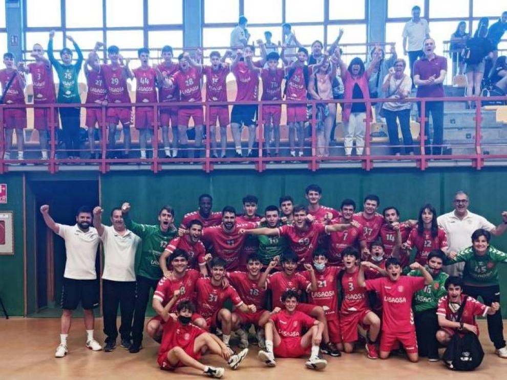 Oscatech Huesca ganó en Maristas la Copa Ibercaja de Segunda Nacional.