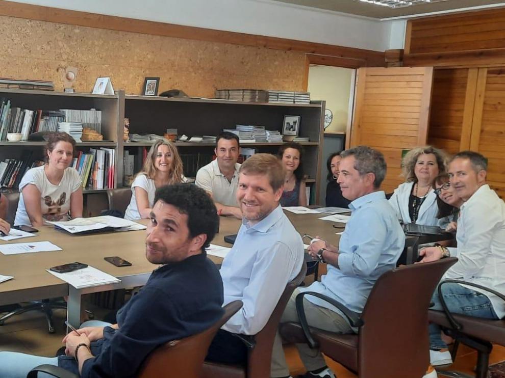 Reunión de la marca turística ‘Pirineo y Prepirineo Aragonés’ con la Dirección General de Turismo del Gobierno de Aragón.