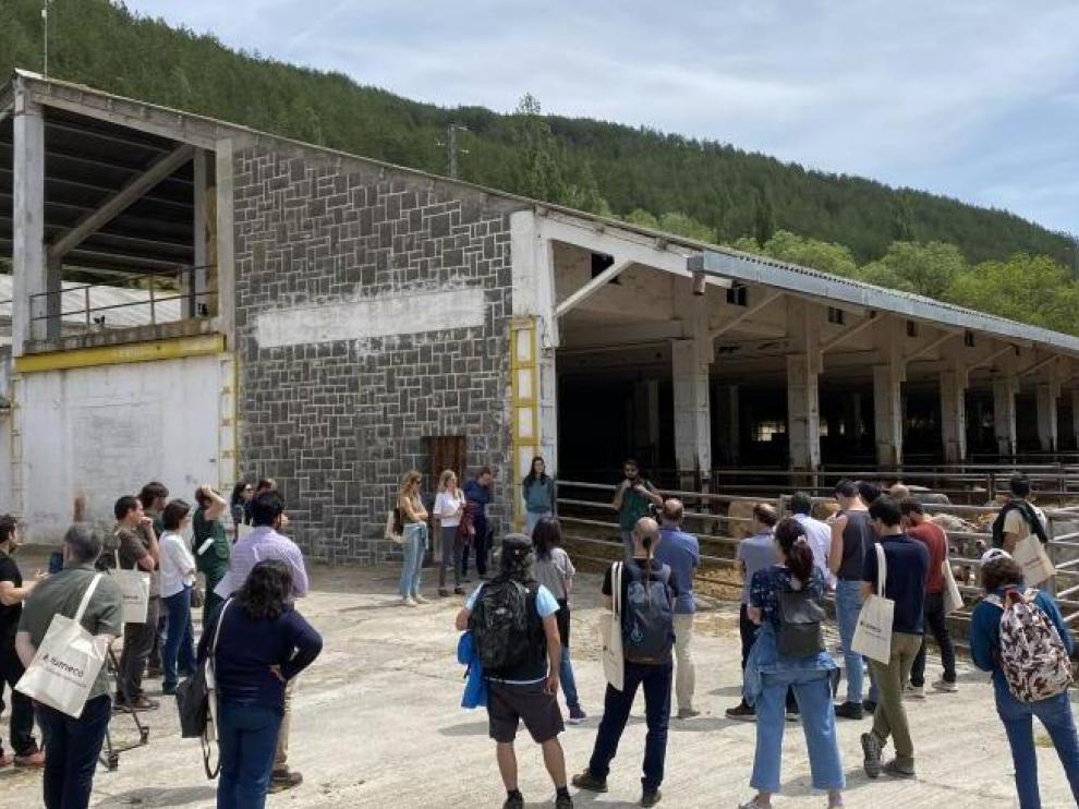 Los participantes visitaron las instalaciones de La Garcipollera.