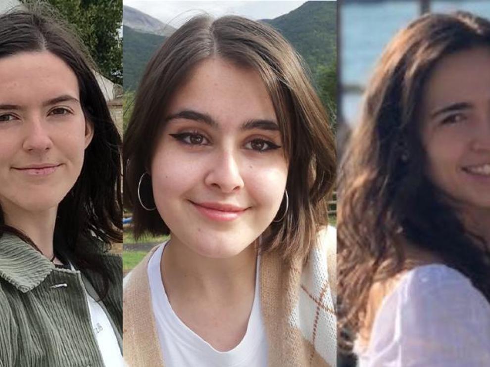 Leyre Andrés, Susana Otero y Alba Pardina son las tres estudiantes con las mejores notas en la EvAU