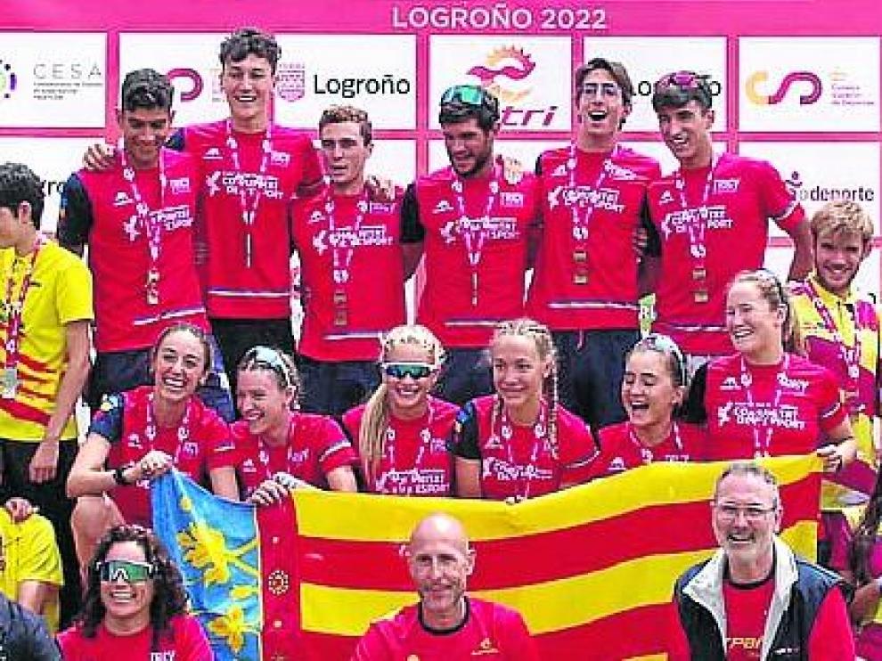 Las selecciones escolar y absoluta masculina y femenina compitieron juntas a lo largo de dos días en Logroño
