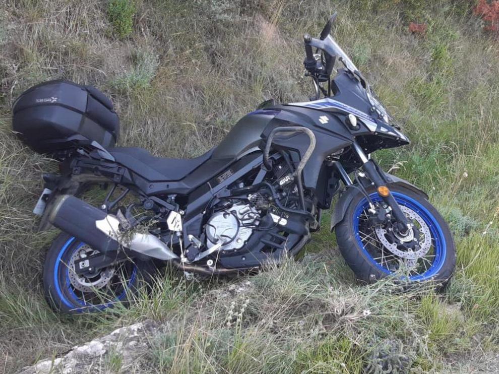Su moto se encontró en una zona próxima a Bernués.
