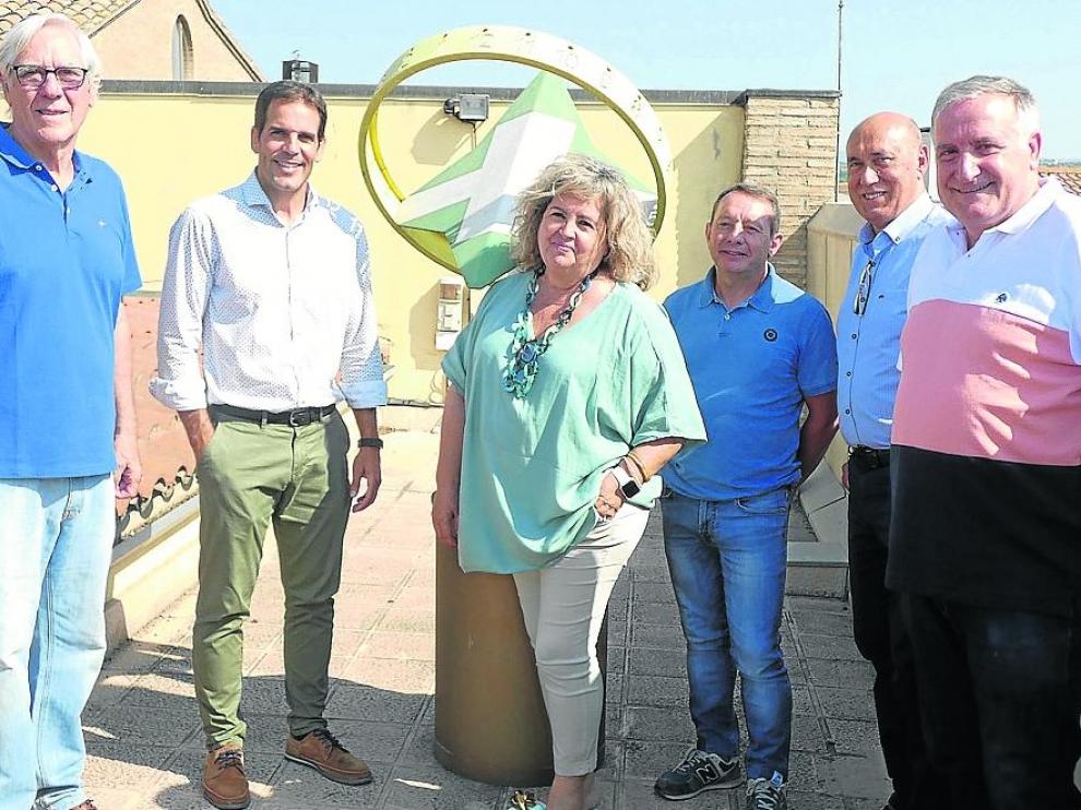 Juan Díaz, Daniel Gracia, María Morera, César Sánchez, Ricardo Laviña y Alberto Solanes.