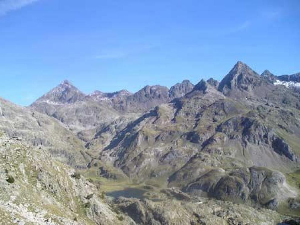 Pico de la Gran Facha, frontera entre Francia y España.
