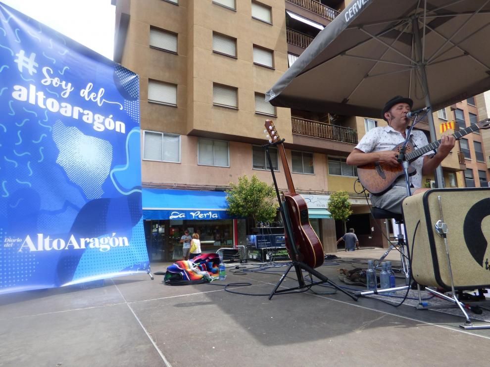 Un momento de la actuación de Tritón Jiménez.