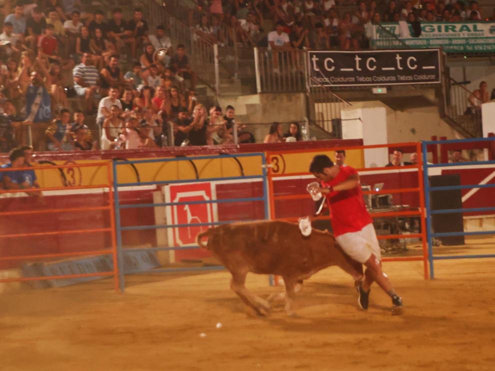 El Gran Prix abre los festejos taurinos en la plaza de toros de Huesca.