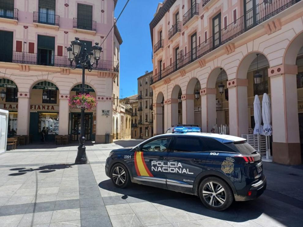 Agentes de la Policía Nacional han detenido en Huesca a los dos individuos.