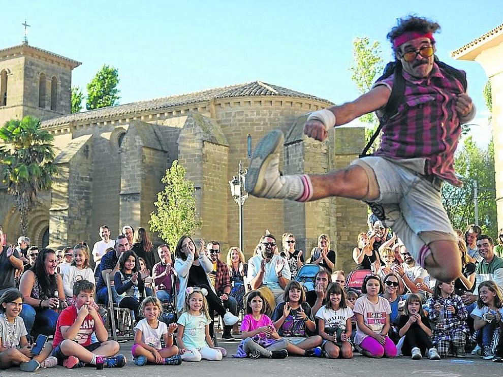 Wilbur congregó ayer a pequeños y mayores en la plaza