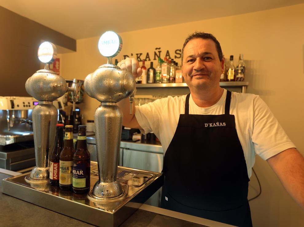Diego Torguet se ha lanzado al mundo de la hostelería para”darle vida” al casco antiguo. foto pablo segura 18 - 10 - 22