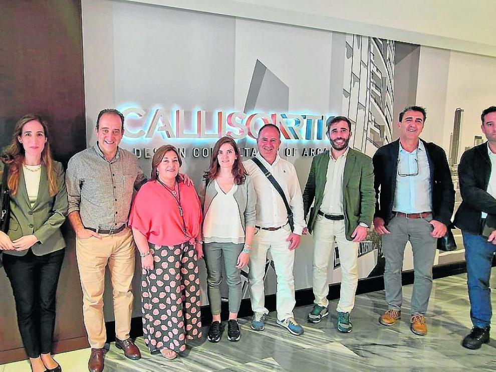 Empresas del Plan Contract Aragón en su visita a Florida y Costa Rica.