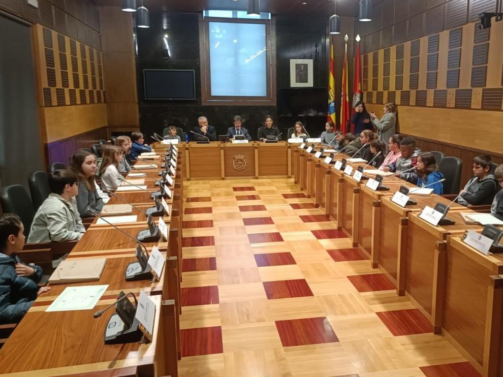 Constitución del nuevo Consejo de las Niñas y los Niños en Huesca