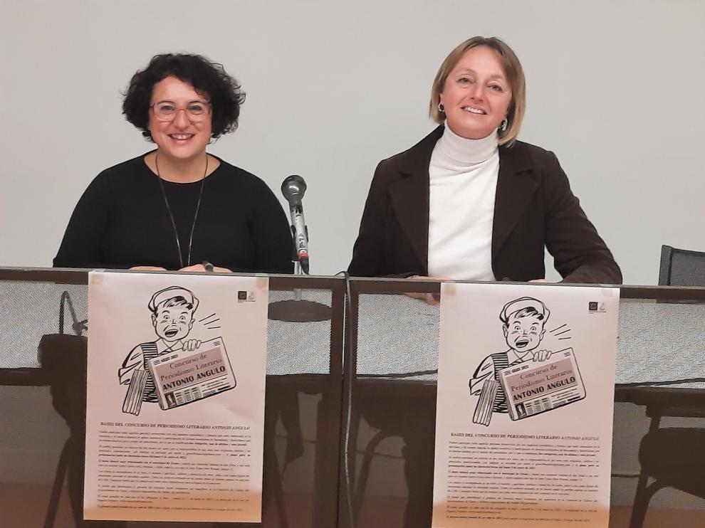 Gema Betorz y Elena Nogarol presentaron el Premio ‘Antonio Angulo’.