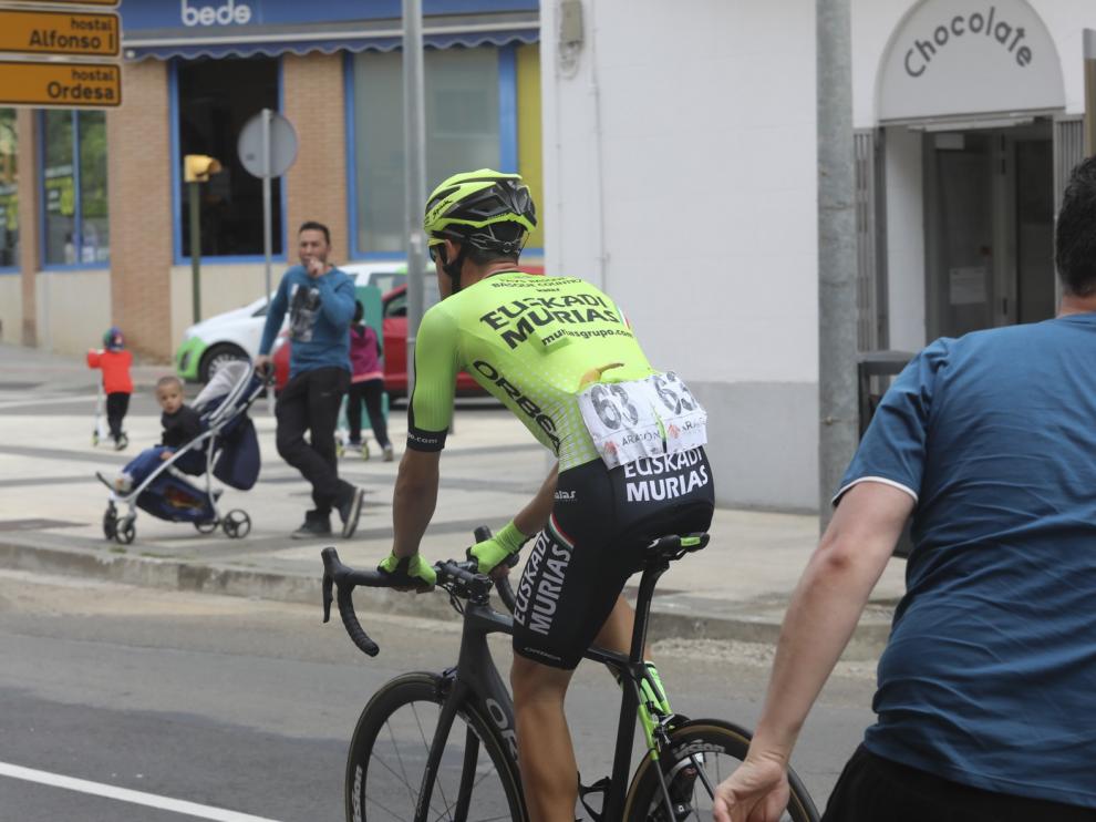 Afecciones en la circulación en Huesca por la salida de la Vuelta Aragón este domingo