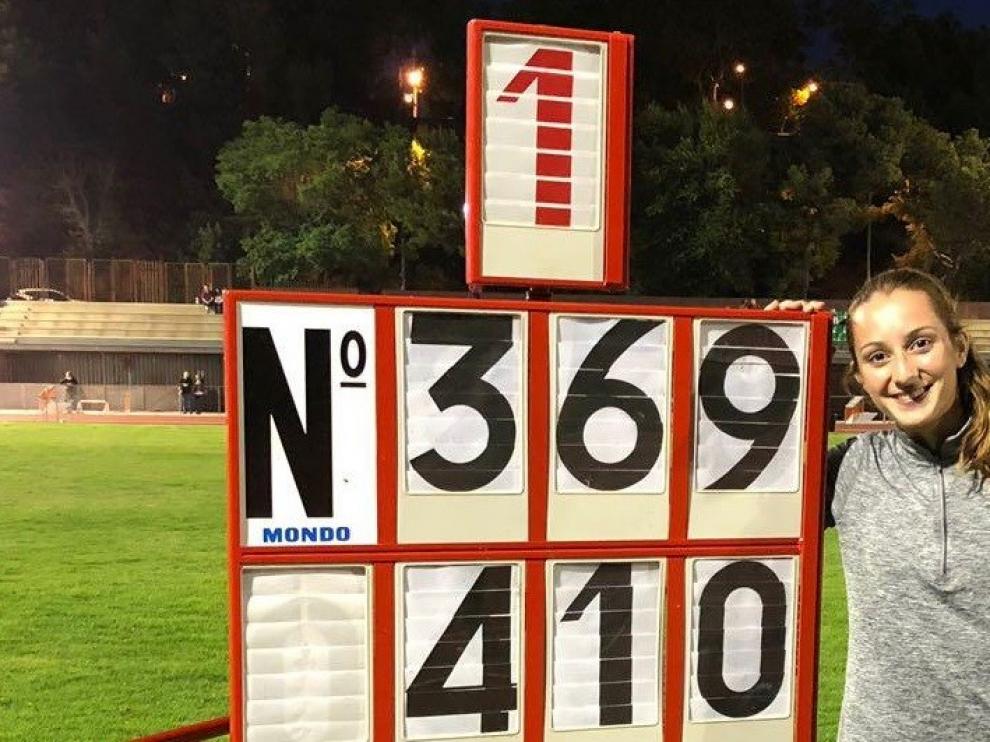 Alicia Raso se queda con la medalla de "chocolate"