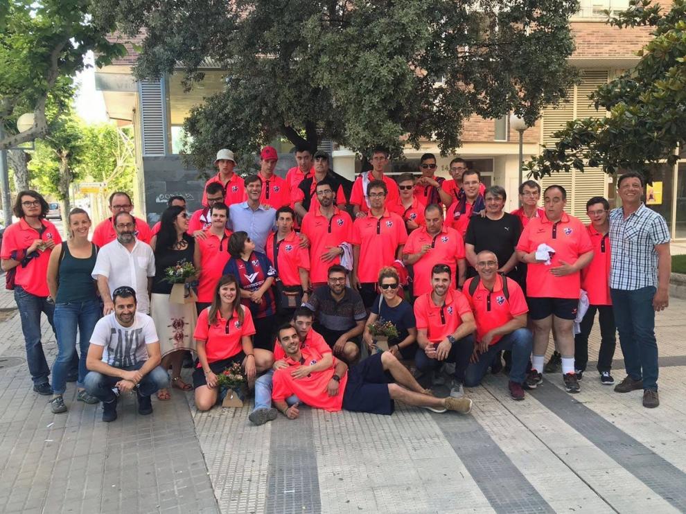 El equipo Genuine de la SD Huesca, preparado para afrontar la segunda fase
