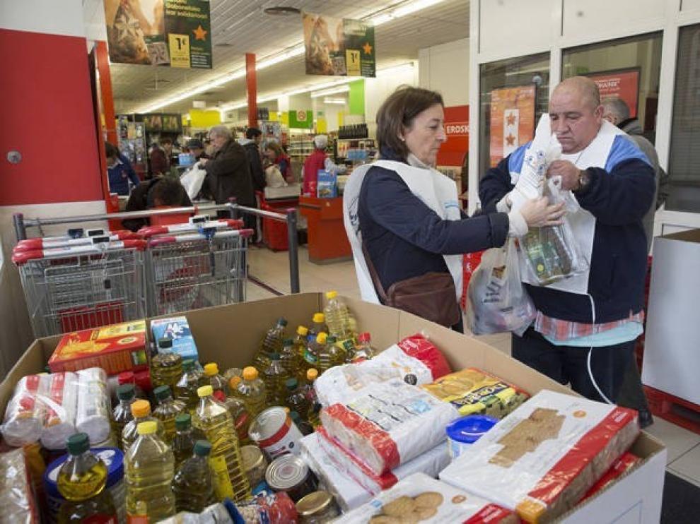 La gran recogida de alimentos se celebrará bajo el lema "solidarios, pero con todas las letras"