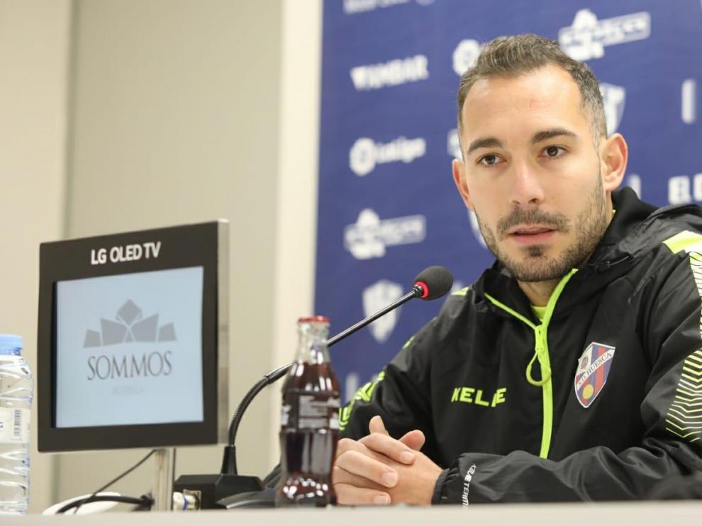 Ferreiro: "En el Huesca me siento un jugador importante"