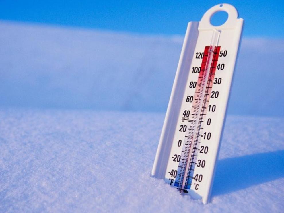 El año cominenza con bajas temperaturas en toda la provincia registrando Sabiñánigo -5,7