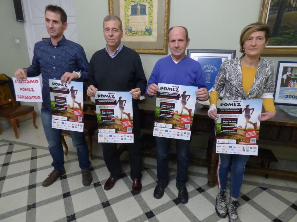 Barbastro, sede del Provincial escolar de Huesca de Campo a Través