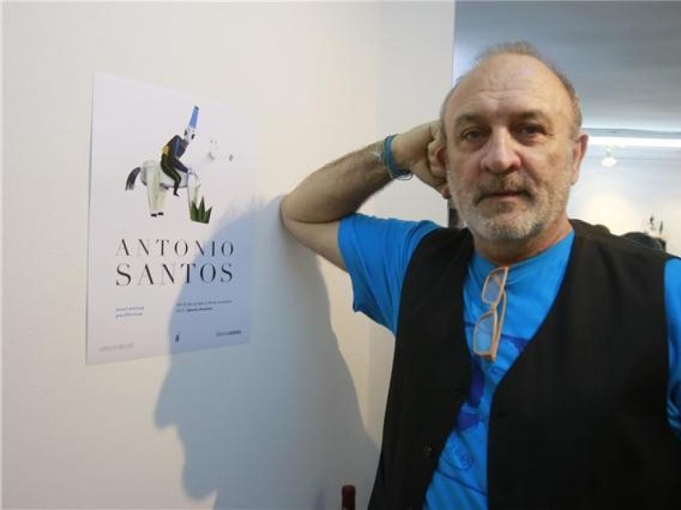 Antonio Santos, autor del "calendario-joya" de 2019