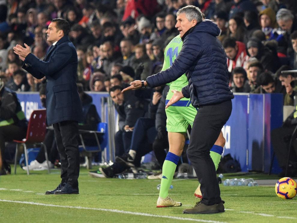 Quique Setién "Hemos perdido por deméritos propios"