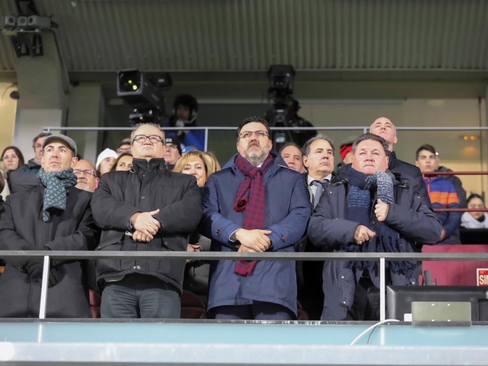 La afición del Huesca coreó el "¡Sí se puede!" con una pasión desbordante tras la remontada