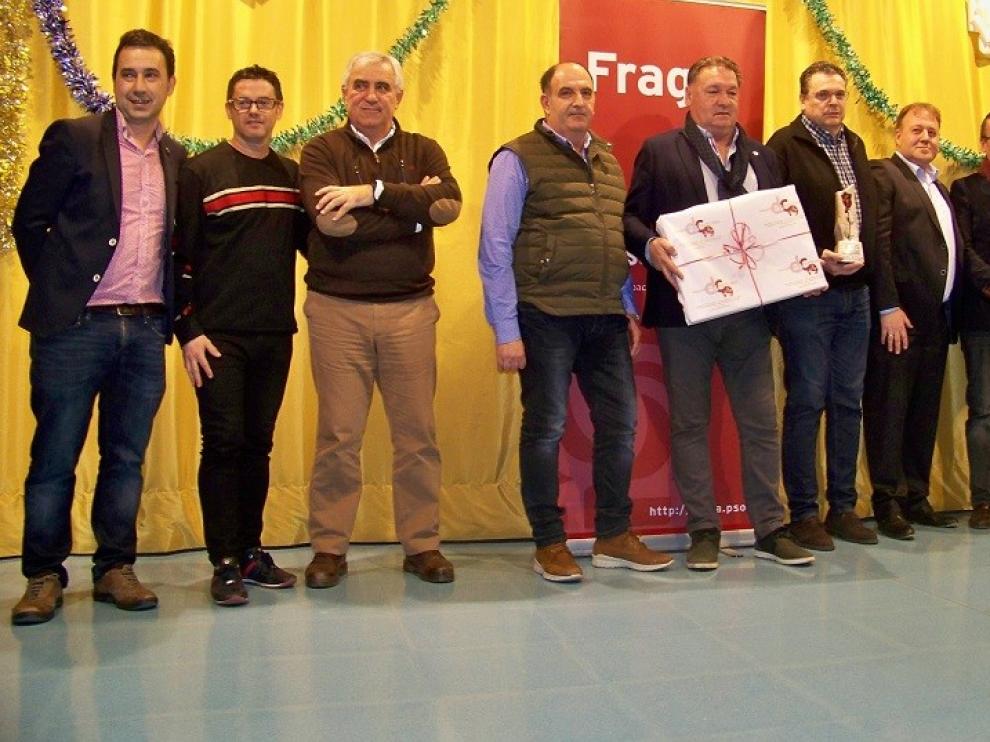 El PSOE premia la unión del fútbol base fragatino con el Ernest Lluch 2018