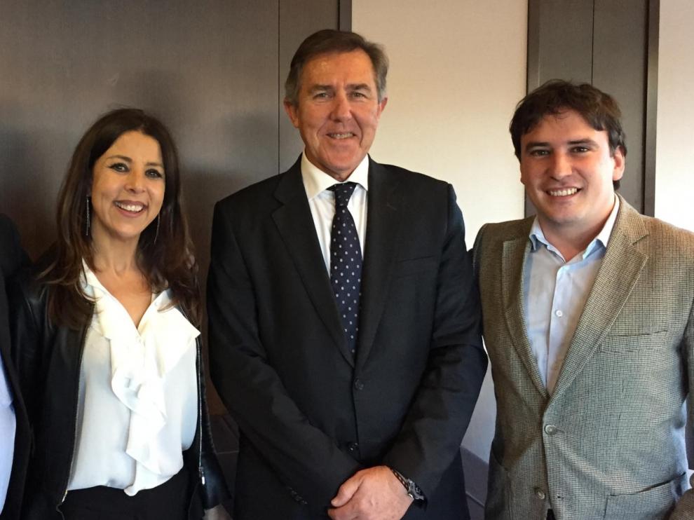 David Lafuente y Nita Macia, en el Comité de Responsabilidad Social Corporativa de la Federación de Fútbol
