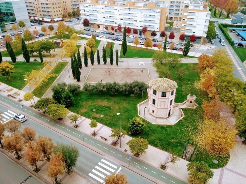 Se produce un reventón en la zona de María Auxiliadora de Huesca