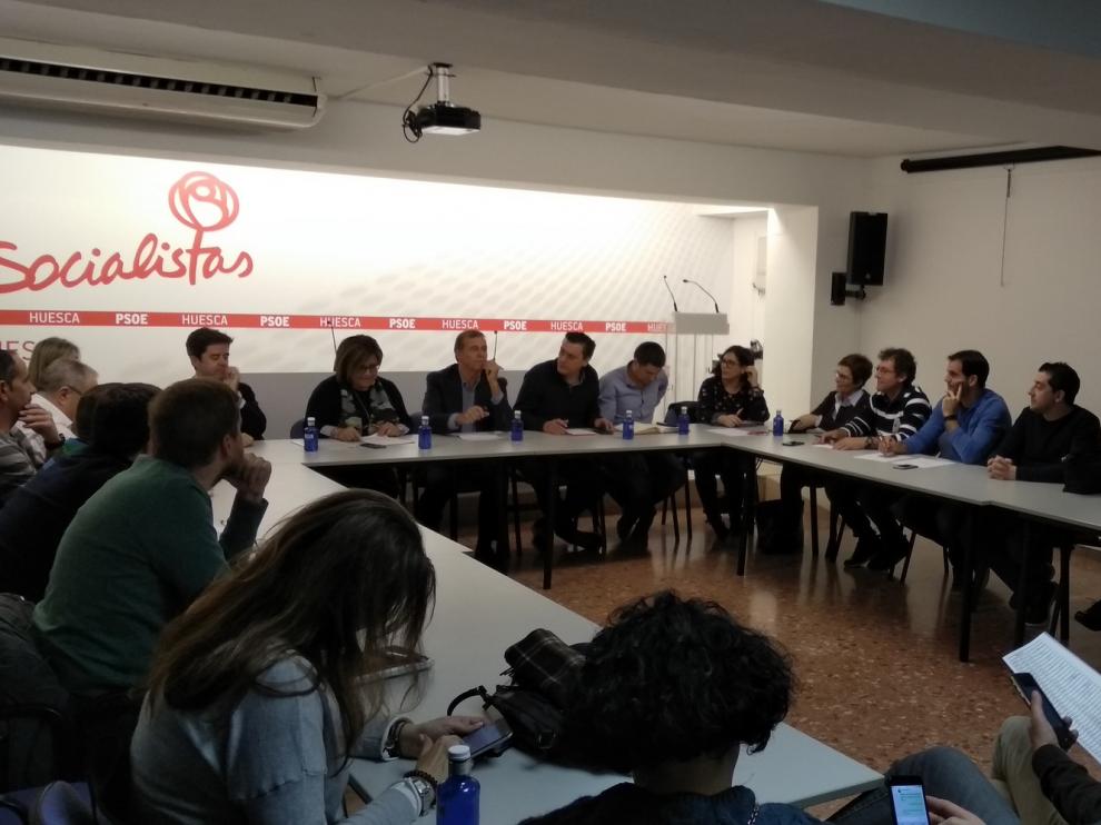 El PSOE del Alto Aragón continúa la puesta a punto para las elecciones de mayo