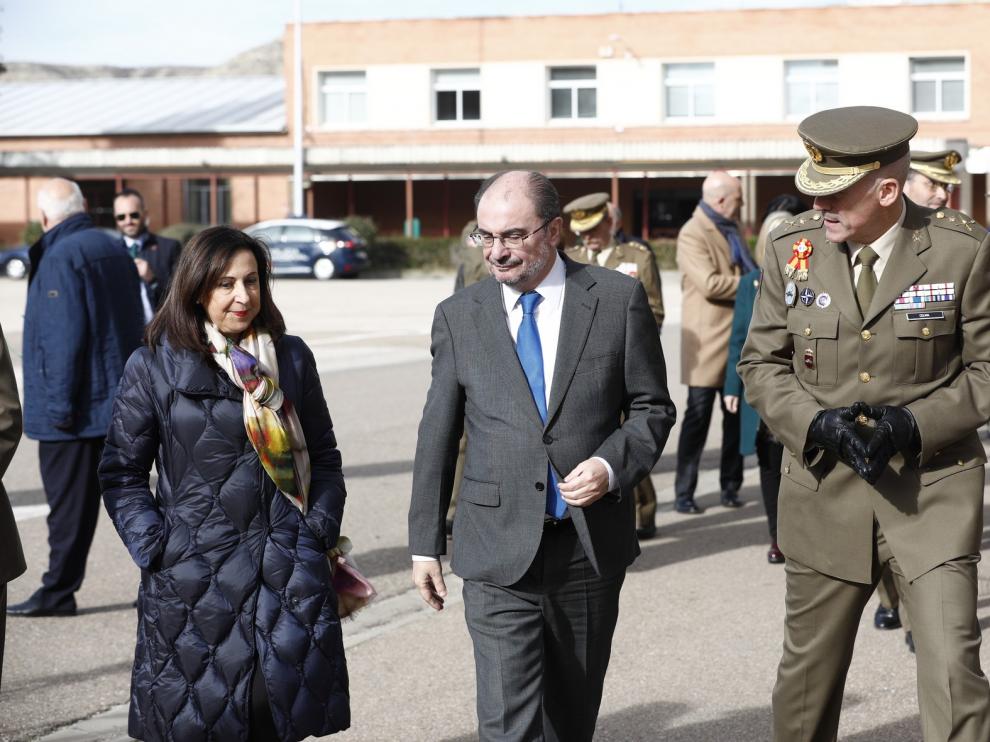 Defensa firma 4 convenios que dejarán 2,3 millones en formación en Aragón
